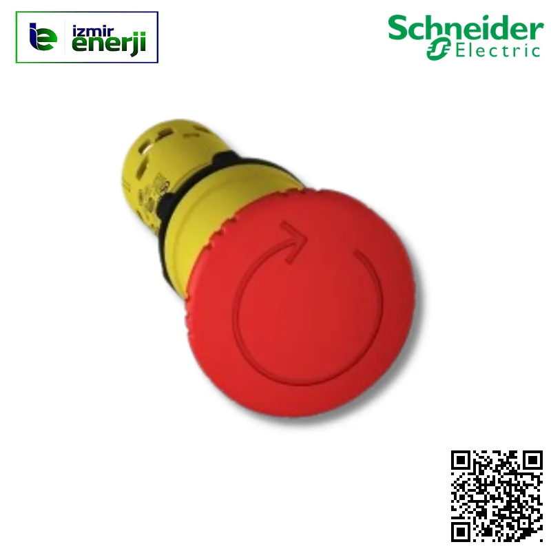XB7-NS8442 1NK Kırmızı 40mm Çevir Çek Acil Stop
