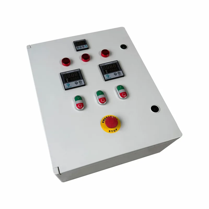 2 Motor ve 15 kW Rezistans Kontrollü Çok Fonksiyonlu Kontrol Panosu