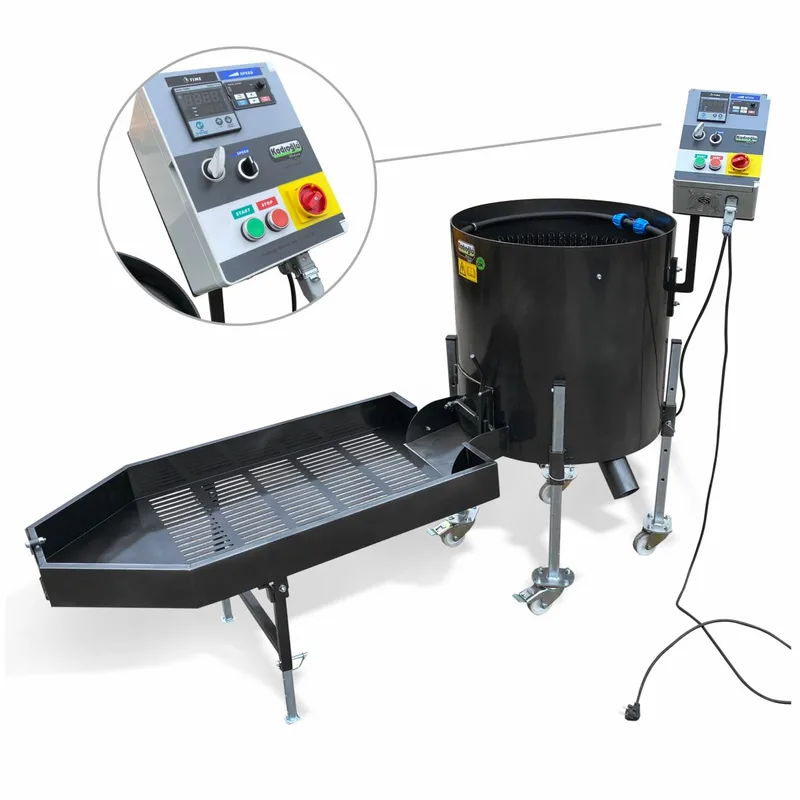 Kadıoğlu CKS90161D 180 Litre Hassas Devir Ayarlı Bıçaklı Tip Sehpalı Ceviz Soyma Makinesi