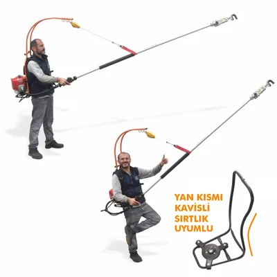 Kadıoğlu HMA100K Salıncak Askı (İSKELET PROFİLİ KAVİSLİ OLAN MODELLER İÇİN) - HMX Zeytin Hasat Makinesi Taşıma Askısı