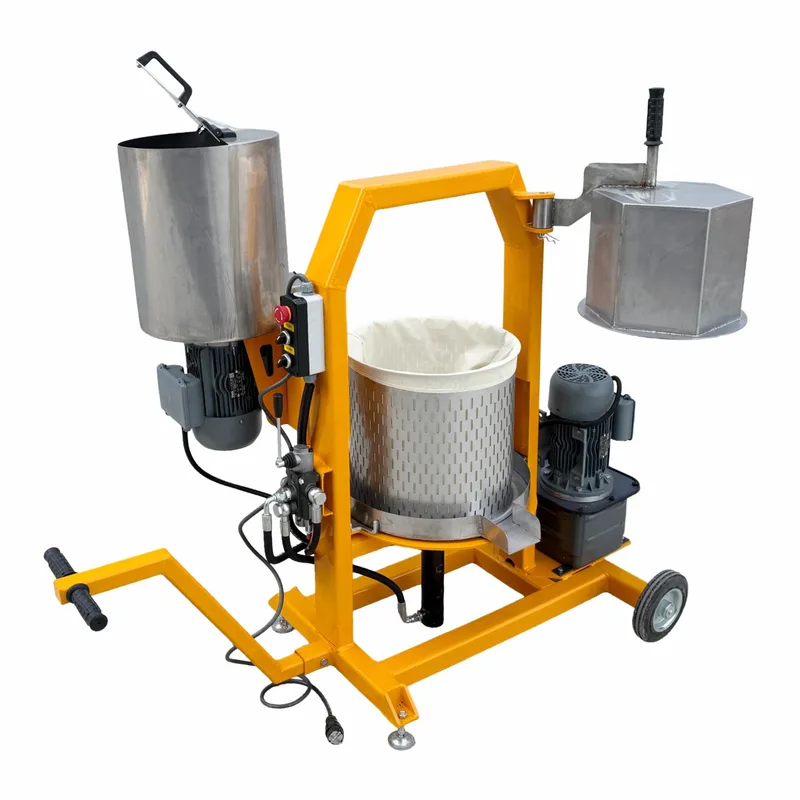 Kadıoğlu PT650 Prestoo Meyve Öğütme Özellikli Hidrolik Pres Makinesi (50 Litre)