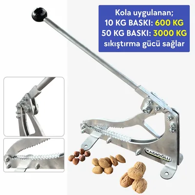 Kadıoğlu TAŞKIRAN C3 Ceviz, Badem, Fındık Kırma Aleti