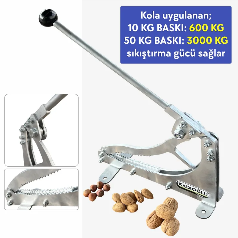 Kadıoğlu TAŞKIRAN C3 Ceviz, Badem, Fındık Kırma Aleti