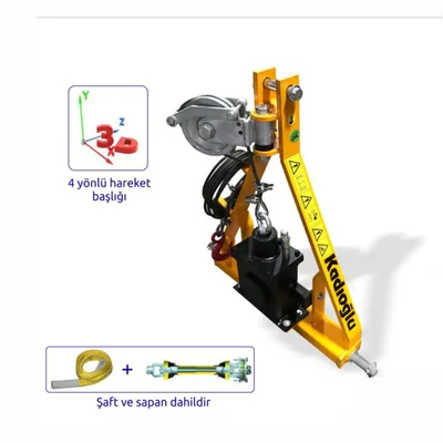 Kadıoğlu Vibrope X Şanzımanlı (Pistonlu) Halatlı Ağaç Silkme Makinesi