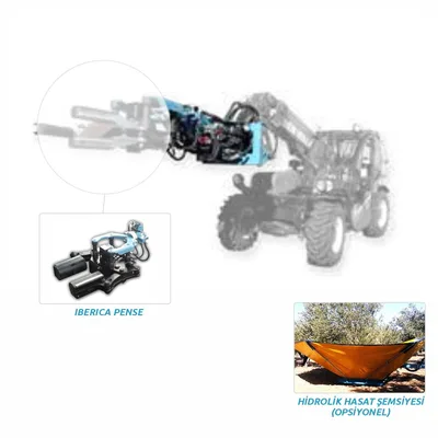 Spedo Fruipick A - Teleskopik Bomlu Loader Modeli (Maitu vb) (Iberica Penseli Model)