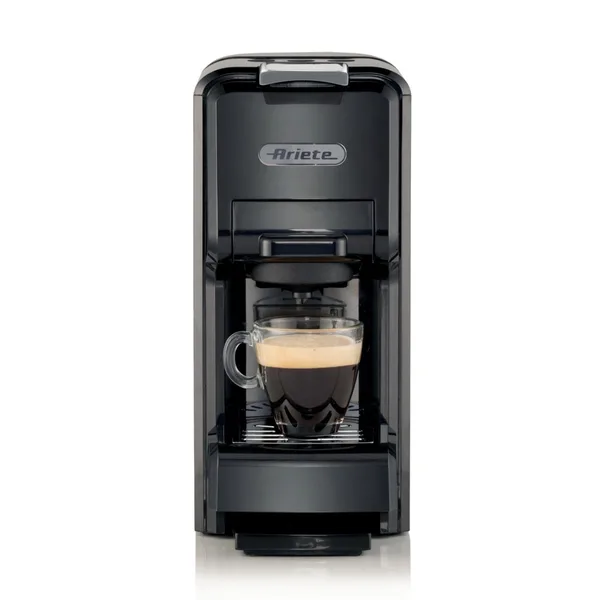 Ariete Çok Fonksiyonlu Kapsül, Pod ve Öğütülmüş Kahve 4in1 Espresso Makinesi Siyah 1304/11