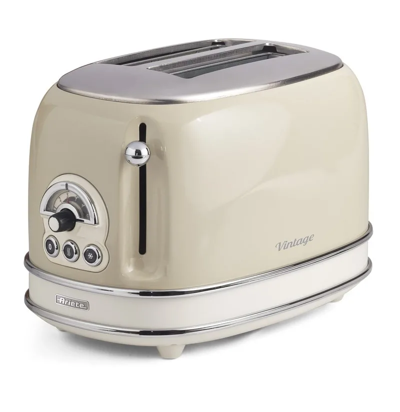 Ariete Vintage Ekmek Kızartma Makinesi 2 Dilim Bej