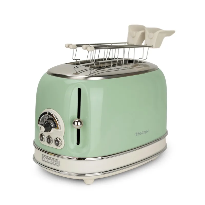 Ariete Vintage Ekmek Kızartma Makinesi - 2 Dilim, Yeşil 0155/04