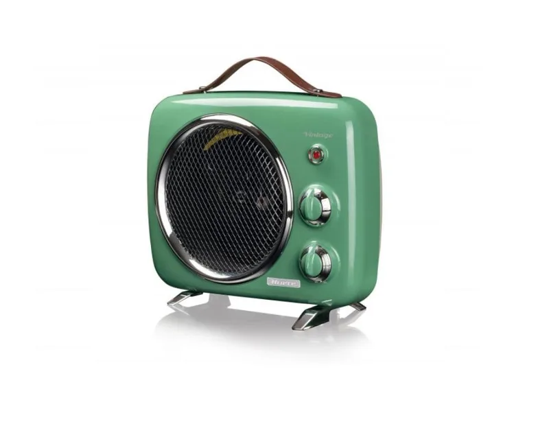 Ariete Vintage Fanlı Isıtıcı ve Soğutucu - Yeşil