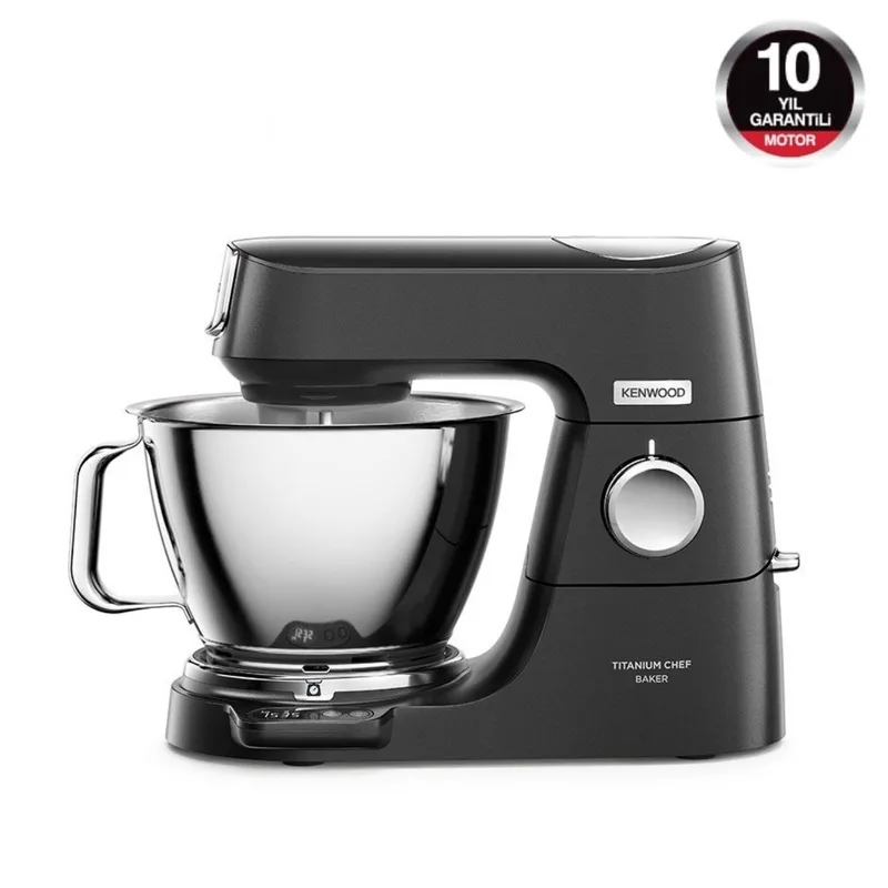 Kenwood Titanium Chef Baker Autograph 1200W Çift Hazneli Siyah Mutfak Şefi KVC85.004BK
