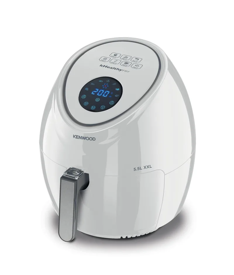 Kenwood XXL 5,5 Lt Geniş Kapasite Beyaz Sıcak Hava Fritözü  HFP50.000WH