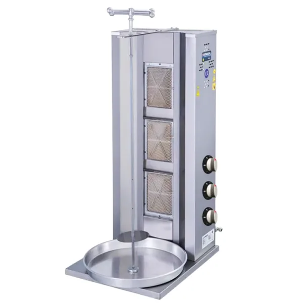 Görkem 3 Lü Döner Ocağı Gazlı ve Lpg Li 45x53x100 Cm 403