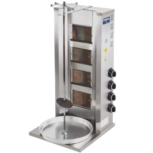 Görkem 4 Lü Döner Ocağı Gazlı ve Lpg Li 52x53x100 Cm 404