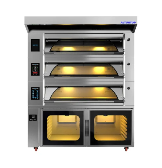 Altuntop Katlı Modüler Fırın Elektrikli ATMKF-120x80