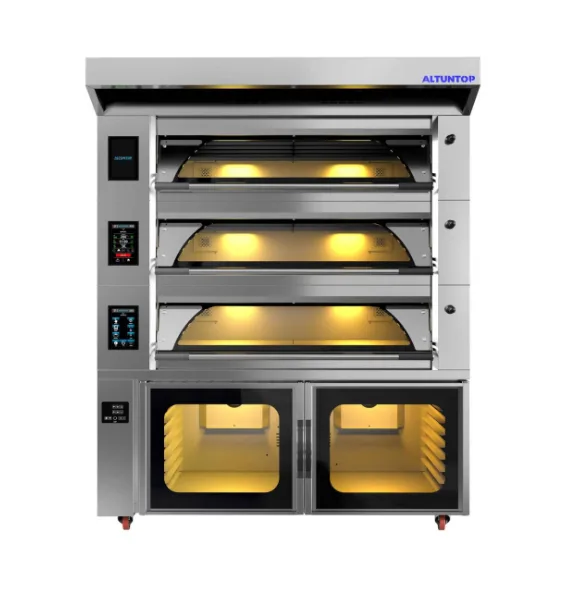 Altuntop Katlı Modüler Fırın Elektrikli ATMKF-60x80