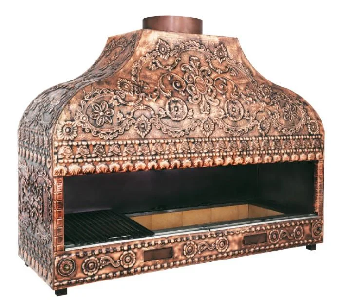 Anka Bakır Pro Kapalı Izgara 175x60x120 Cm BKI175