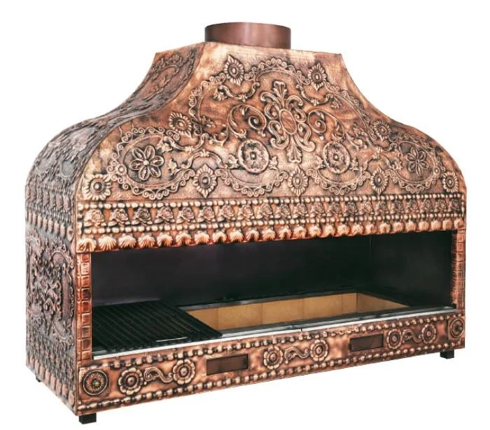 Anka Bakır Pro Kapalı Izgara 250x60x120 Cm BKI250