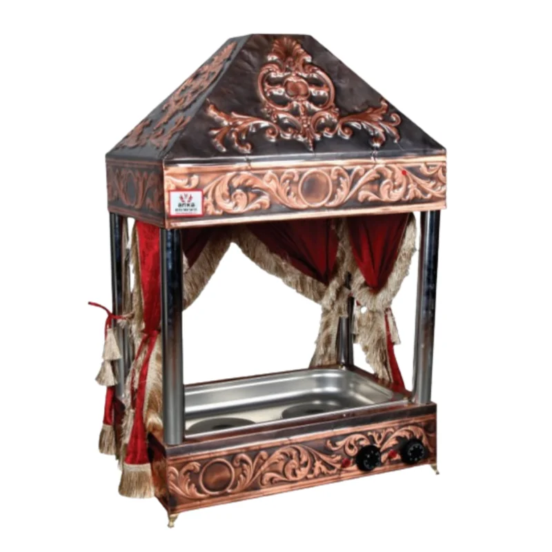Anka Davlumbazlı Setüstü Kumda Kahve  66x34x60 cm KKM3-D