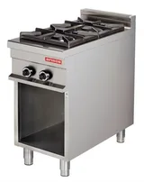 Arisco 2 Gözlü Gazlı Ocak Alt Açık Dolaplı Ce Belgeli 42,5x90x90 Profesyonel Seri GR911 - 1