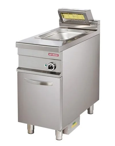 Arisco 28 Lt Elektrikli Patates Dinlendirme Makinesi Seramik Isıtıcılı Alt Dolaplı 42,5x90x90 EPC912 / Chips Scuttle