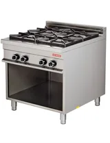 Arisco 4 Gözlü Gazlı Ocak Alt Açık Dolaplı Ce Belgeli 85x90x90 GR921 - 1