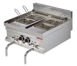 Arisco Elektrikli Makarna Haşlama Makinası Su Doldurma Vanası Tahliyeli 2x14 Lt Kapasite Profesyonel 4 Sepetli EMH606 - 1