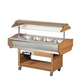 Arisco Sıcak Büfe 4 Hazneli Saladbar SHBM4C / Hot Gastro Buffet - 1