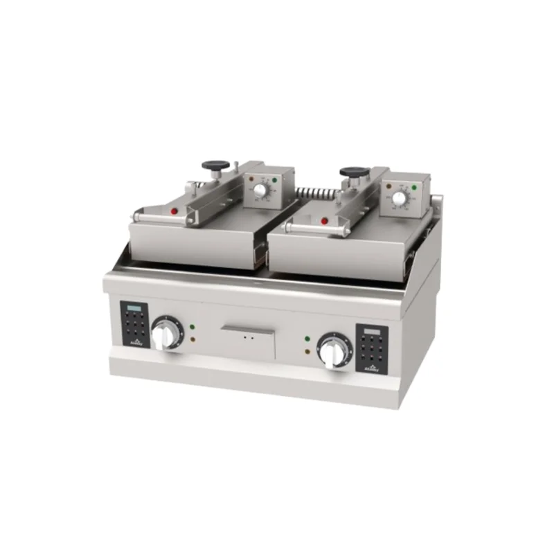 Atalay Clam Grill Çiftli Elektrikli Izgara  ACIE-02S