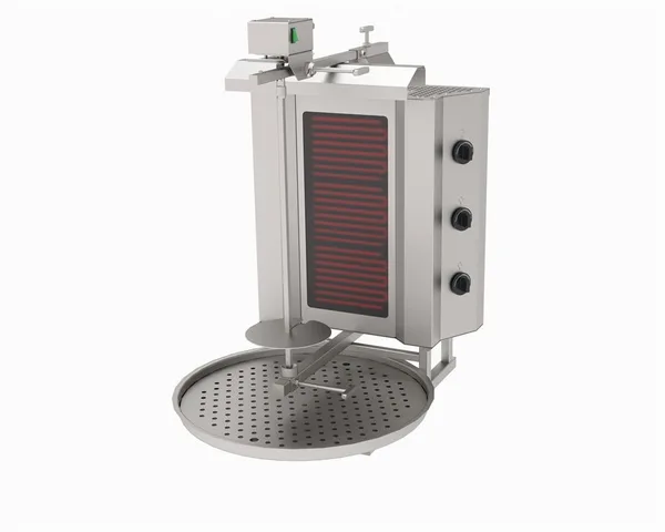 Atalay 3 Gözlü Döner Ocağı Elektrikli Üstten Motorlu ADE-3U