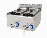 Atalay Elektrikli Fritöz 2x9 Litre 60x60x30 E AEF-660 - 1