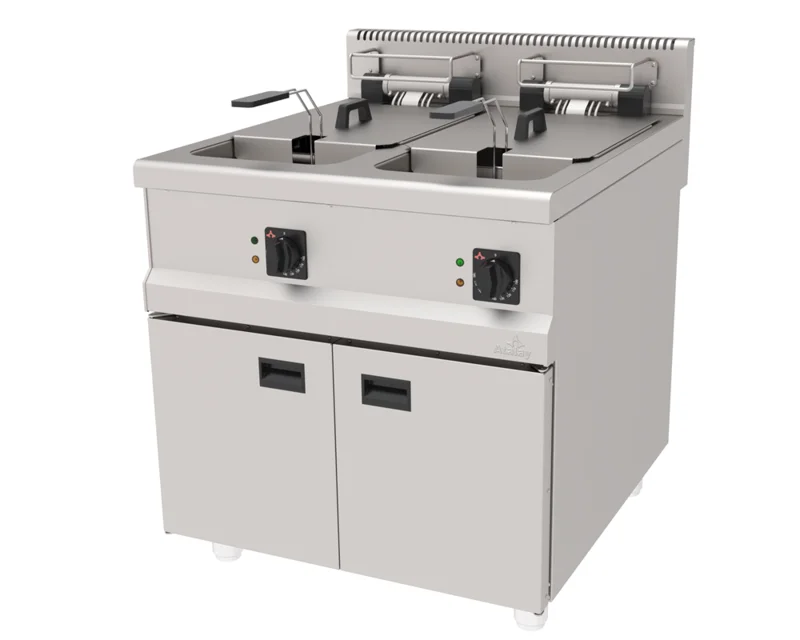 Atalay 58 Litre Elektrikli Fritöz Çiftli 80x90x85 cm AEF-890