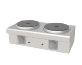 Atalay Set Üstü 2 Pleytli Mini Ocak Elektrikli 60x30x20 AEO-02 - 1