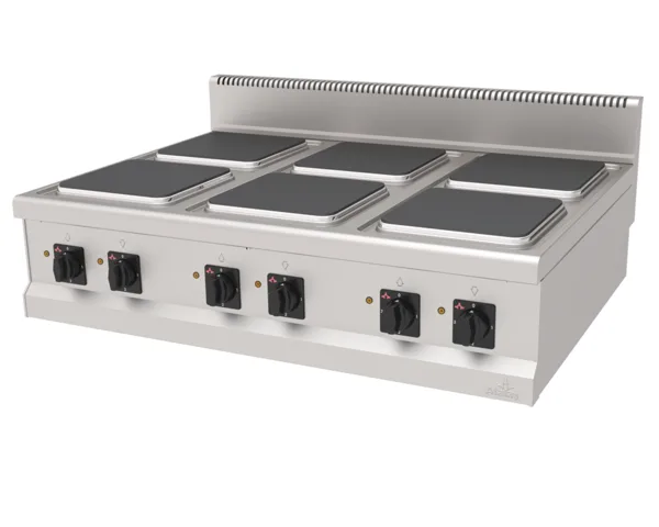 Atalay Elektrikli Ocak 6 Plateli Set Üstü 120x90x30 AEO-1290 S
