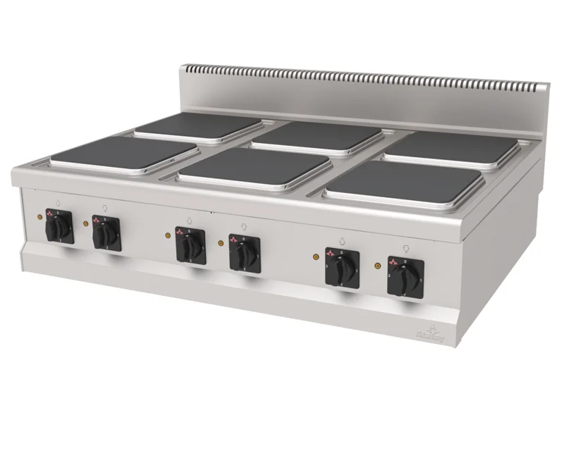 Atalay Elektrikli Ocak 6 Plateli Set Üstü 120x90x30 AEO-1290 S