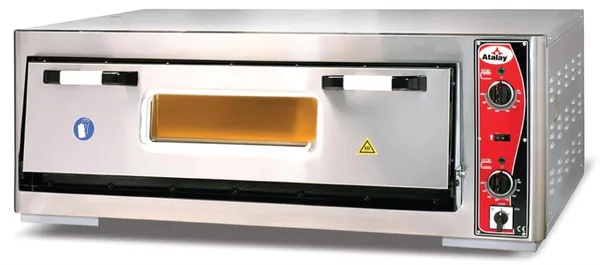 Atalay Tek Katlı Pizza Fırını Elektrikli 6x30 cm Pizza Kapasiteli APF-962-1