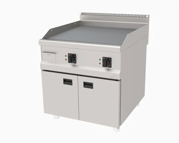 Atalay Elektrikli Izgara Oluklu Yüzey Alt Dolaplı 80x90x85 cm AEI-890-N