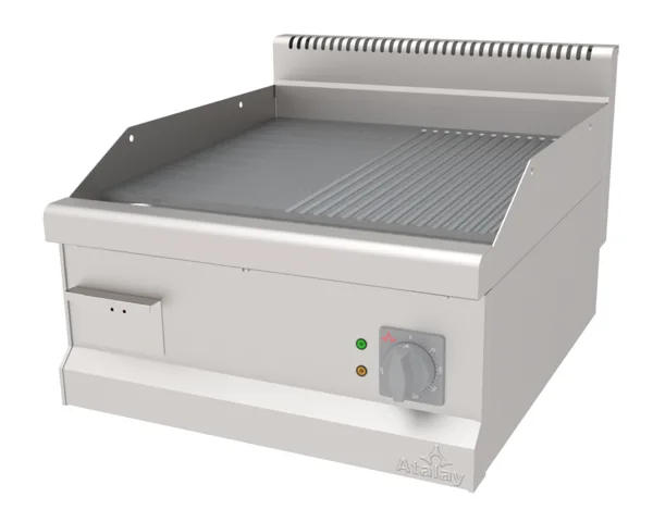 Atalay Elektrikli Izgara Yarı Oluklu Yarı Düz Yüzey 60x70x30 cm AEI-670-ND