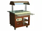 Atalay Elektrikli Saladbar 2 Küvet Kapasiteli 80x70x140 ASSB-02 - 1