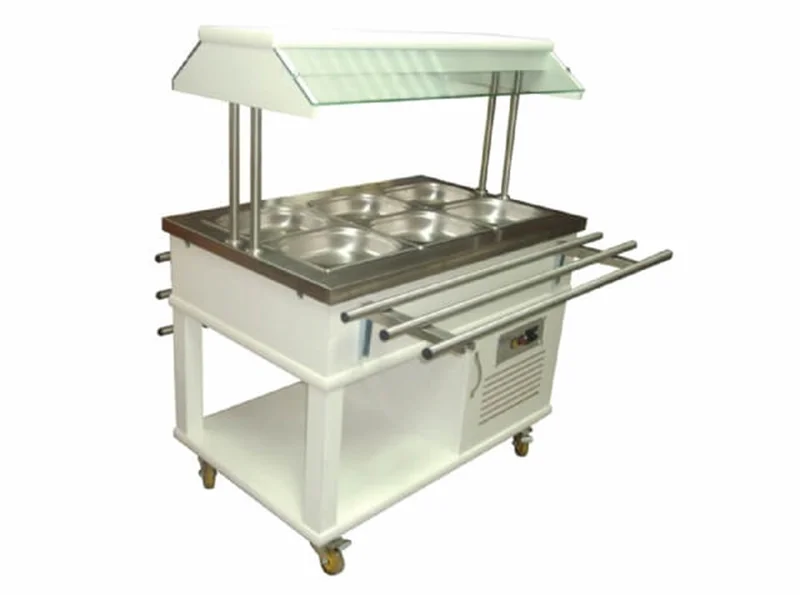 Atalay Elektrikli Saladbar 3 Küvet Kapasiteli 115x70x140 ASSB-03