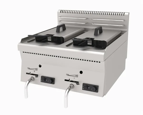 Atalay Gazlı Fritöz 16 Litre 60x60x30 cm E AGF-660