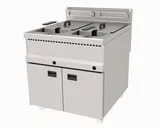 Atalay Gazlı Fritöz 60 Litre Alt Dolaplı 80x90x85 AGF-890 - 1