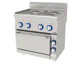 Atalay Kuzine 4 lü Elektrikli Fırınlı Kuzine 80x60x85 E AEK-860 - 1