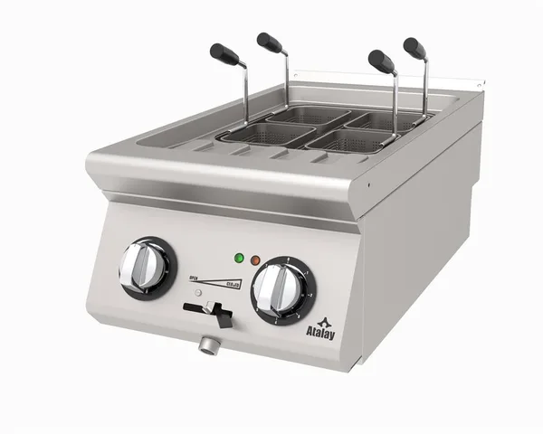Atalay 4 Sepetli Makarna Haşlama Makinesi Elektrikli 40x73x30 AMP-473