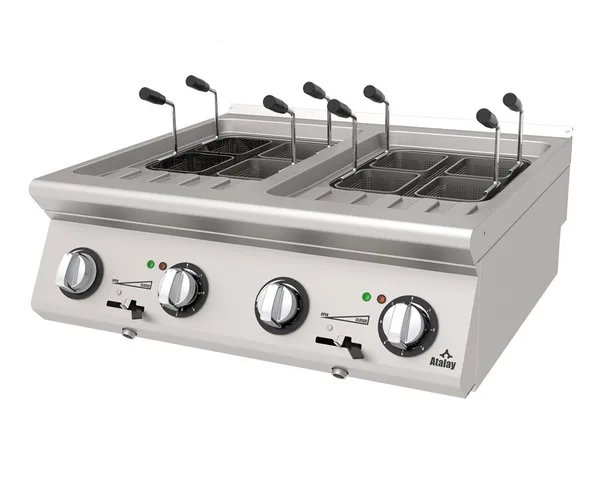 Atalay 8 Sepetli Makarna Haşlama Makinesi Elektrikli 80x73x30 AMP-873