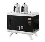 Ateşe 2 Demlikli Çay Kazanı Titanium Compact Dijital Gazlı/Elektrikli TCSGE02 - 1