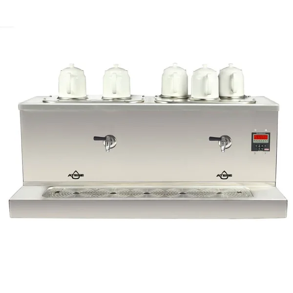 Ateşe Cappadocia Smart Elektrikli 5 Demlikli Çay Makinesi (INOX CSE5)