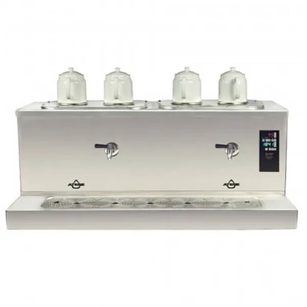 Ateşe Cappadocia Smart Plus Elektrikli 4 Demlikli Çay Makinesi (INOX CSPE4)