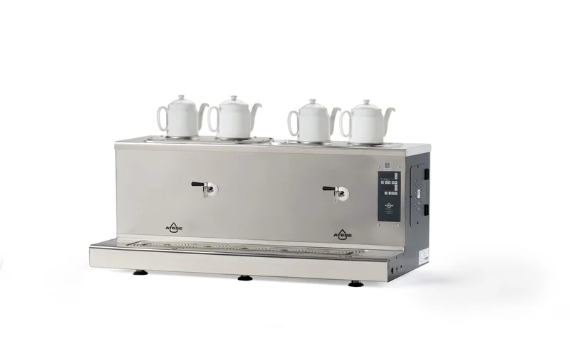 Ateşe Cappadocia Smart Plus Elektrikli 4 Demlikli Çay Makinesi (STATIC CSPE4)