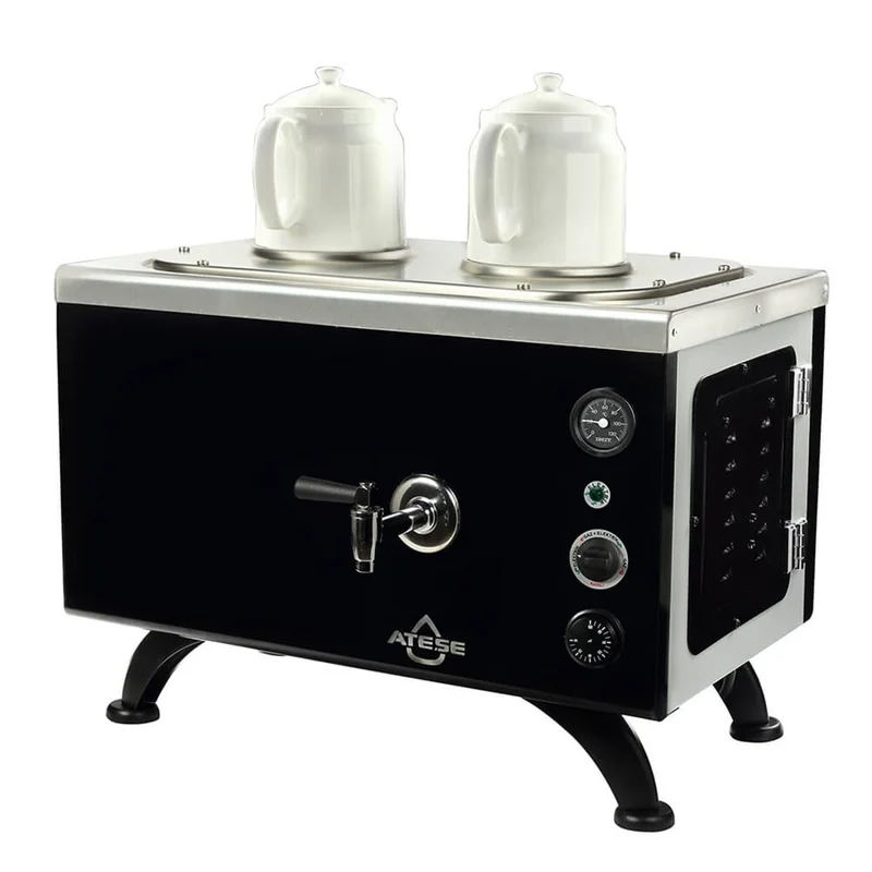 Ateşe Efes Analog Elektrikli 2 Demlikli Çay Makinesi (STATIC EAE2)