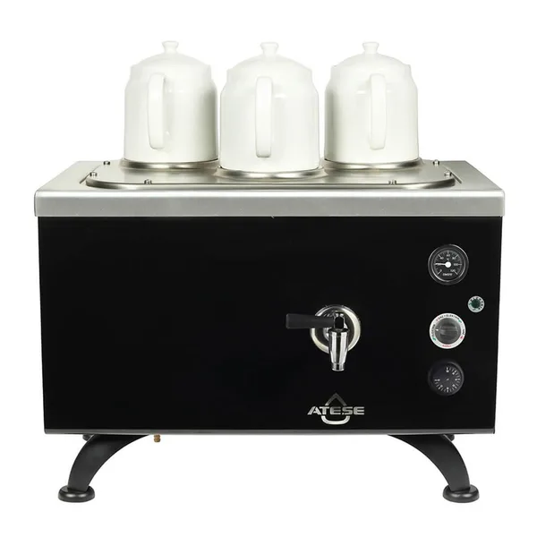 Ateşe Efes Analog Elektrikli 3 Demlikli Çay Makinesi (STATIC EAE3)